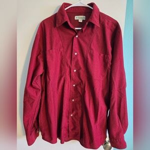 Haband Red Button-up Size Large